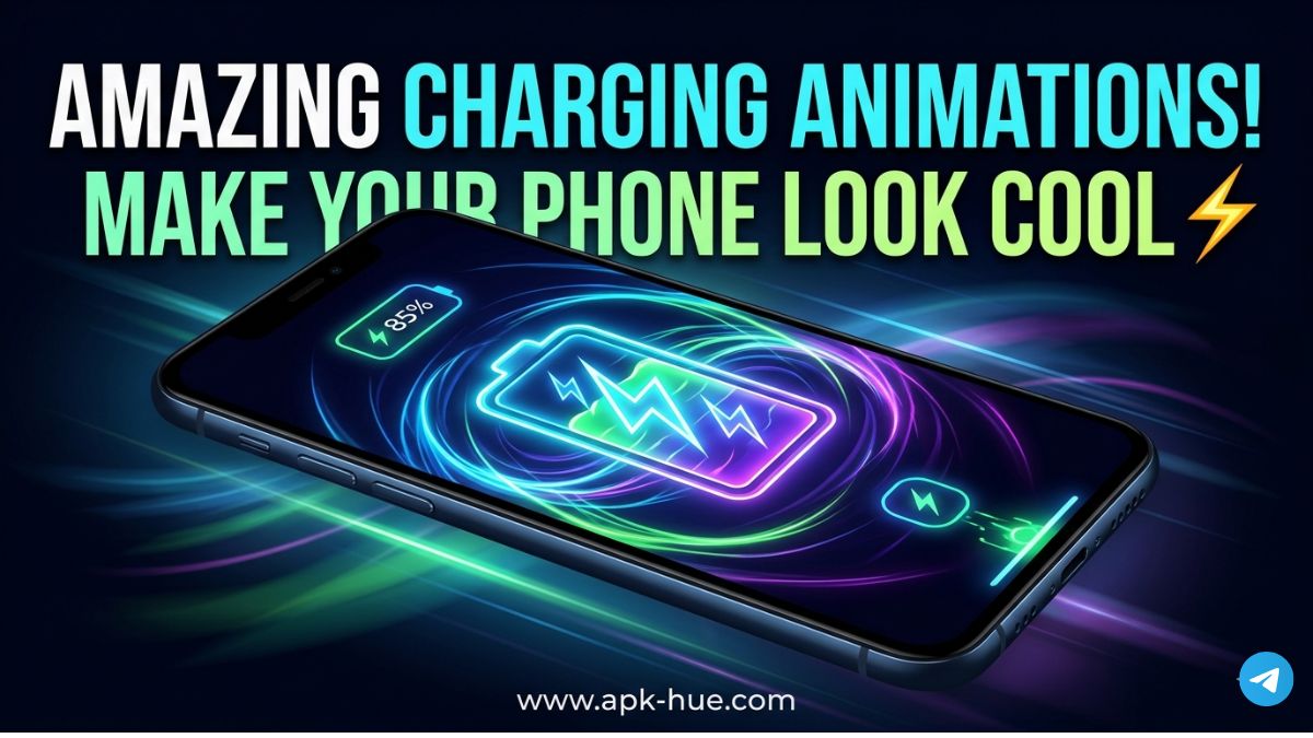 Battery Charging Animation Power Up with Style